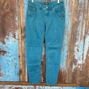 Silver Jeans Women’s Size 29 Teal Suki Skinny‎ Jeans